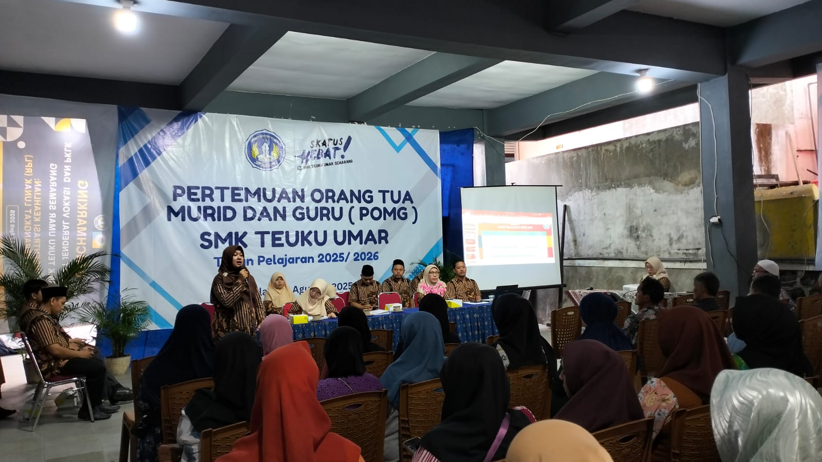 Pertemuan Orang Tua Murid dan Guru SMK Teuku Umar Semarang Bahas Program Kerja dan Tata Tertib Sekolah